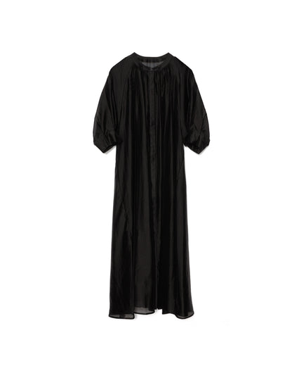 【SALE/50%0ff】Sleeve Tuck Dress [603397] black