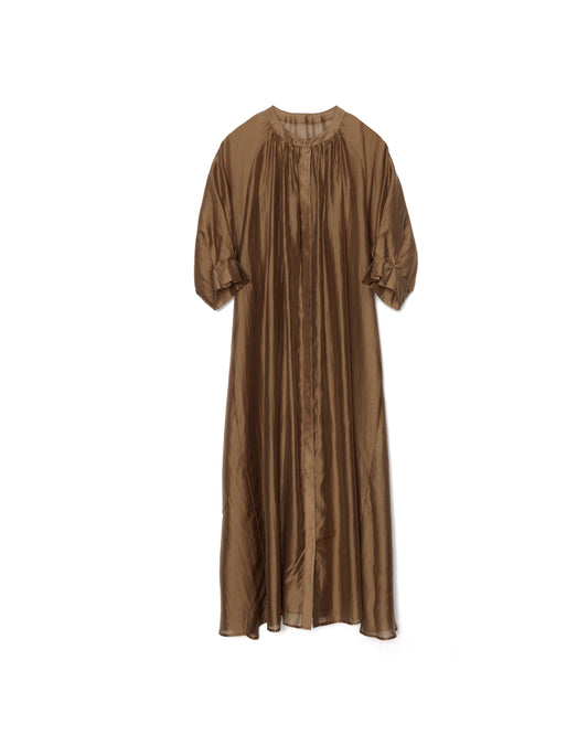 【SALE/50%0ff】Sleeve Tuck Dress [603397] mocha beige(05)