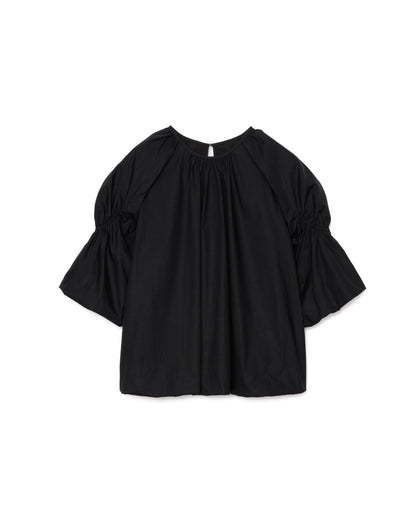 【SALE/50%0ff】Balloon Blouse [603395] black