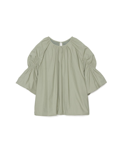 【SALE/50%0ff】Balloon Blouse [603395] light khaki