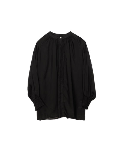【Summer SALE!!】2way Sheer Blouse [603391] black(99)