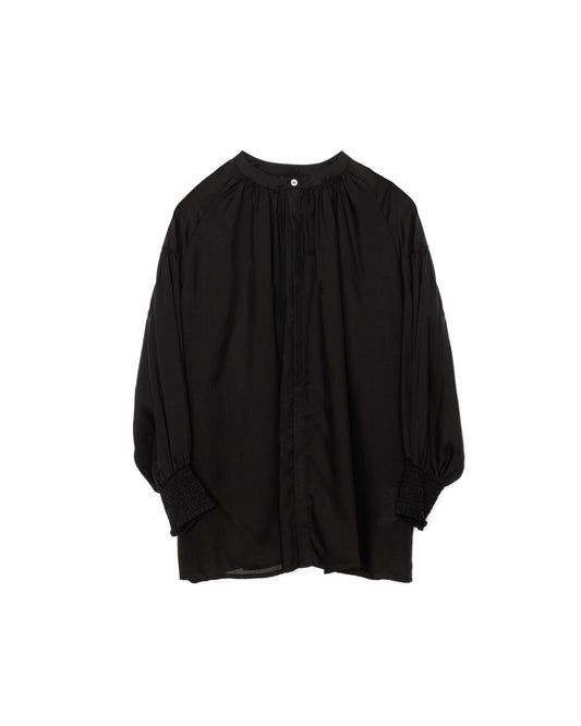 【SALE/50%0ff】2way Sheer Blouse [603391] black