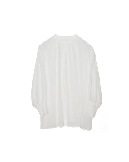 【SALE/50%0ff】2way Sheer Blouse [603391] off