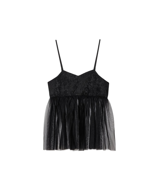 【SALE/50%0ff】Jacquard Bustier [603389] black